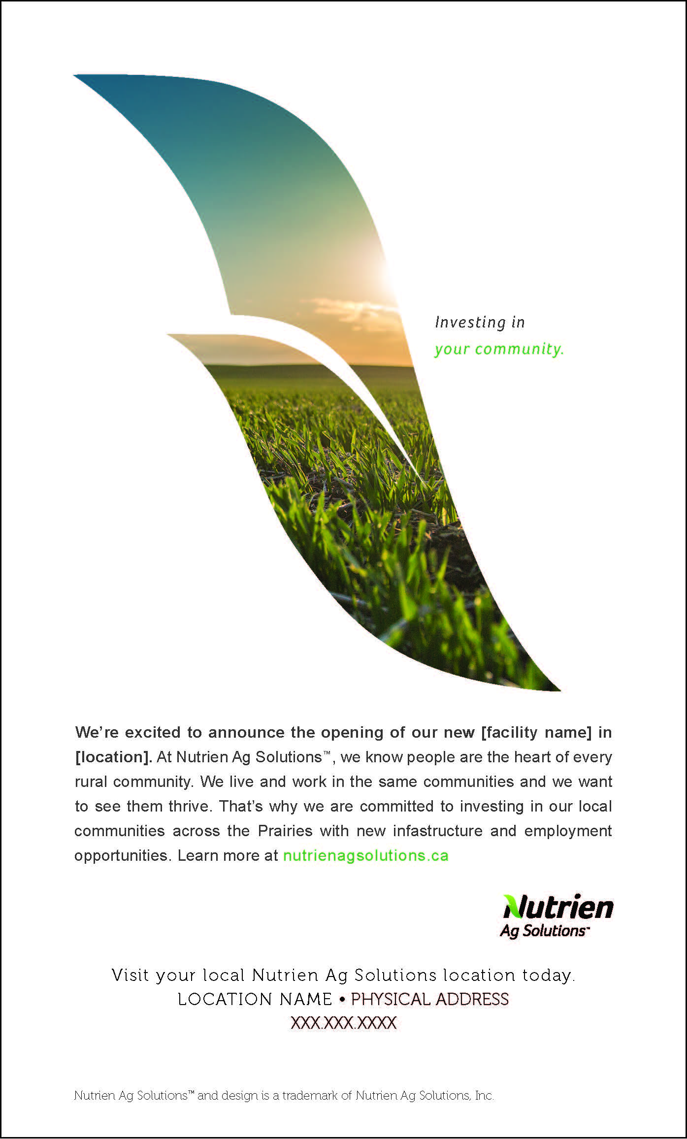 Nutrien Ag Solutions AdBuilder